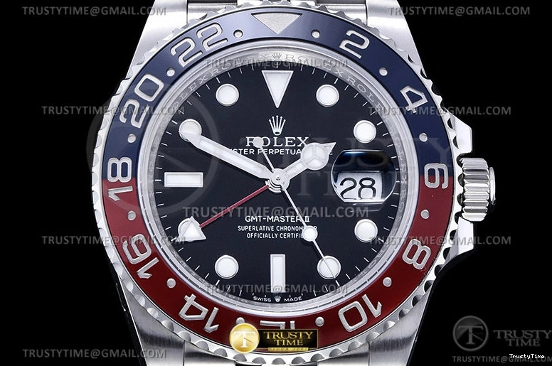 0210 ROLGMT0211 – GMT II 126710 Jub 904L SS SS Blk VRF A3285 CHS MAX Vibrant 963